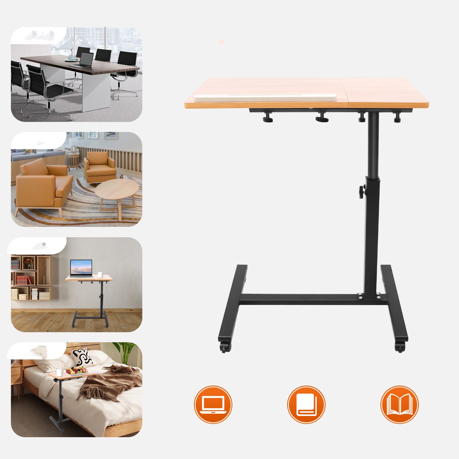 Tablet Lap Desk - Meja Laptop Portabel Dapat Disesuaikan 360