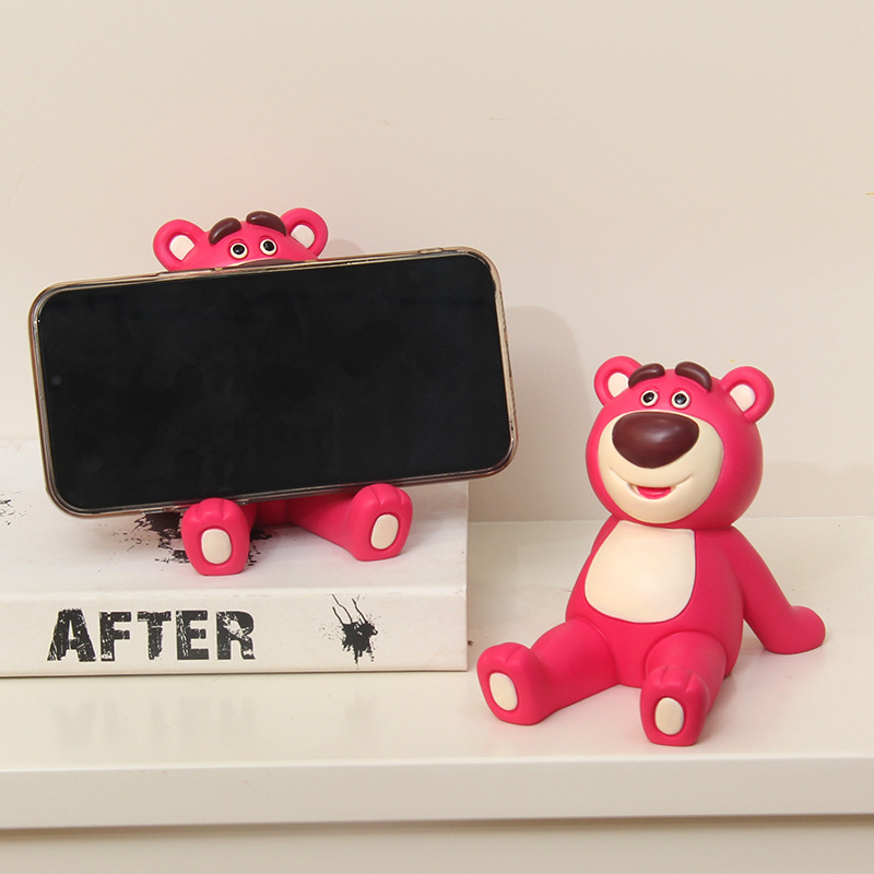 Tablet Cute Accessories - Tempat Ponsel Lotso Baru Resin Lucu