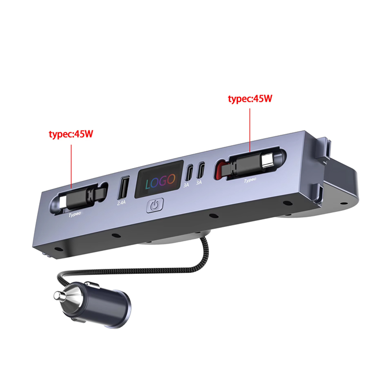 Usb Hub Type C - Hub Pengisi Daya Mobil dengan Banyak