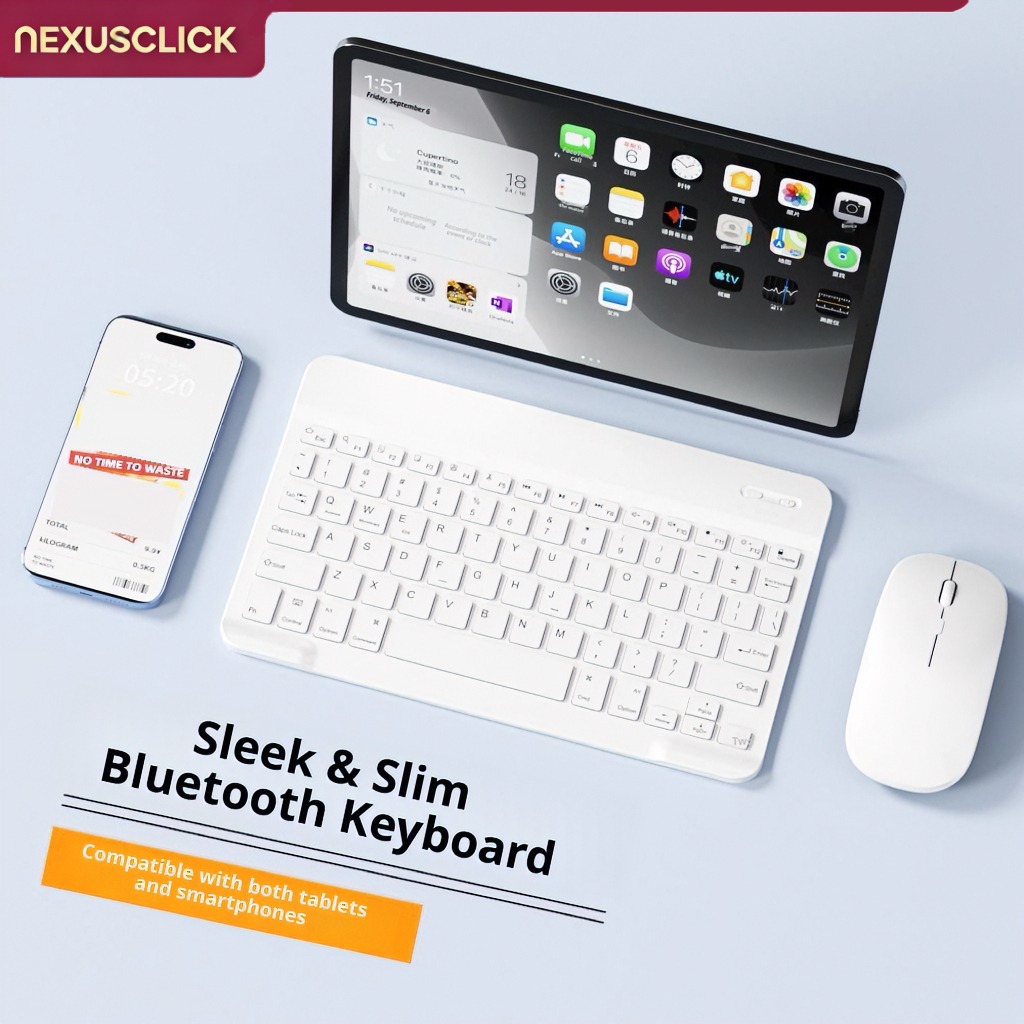 NexusClick Keyboard dan Mouse  - Android Tablet Gaming Accessories ulasan dan harga