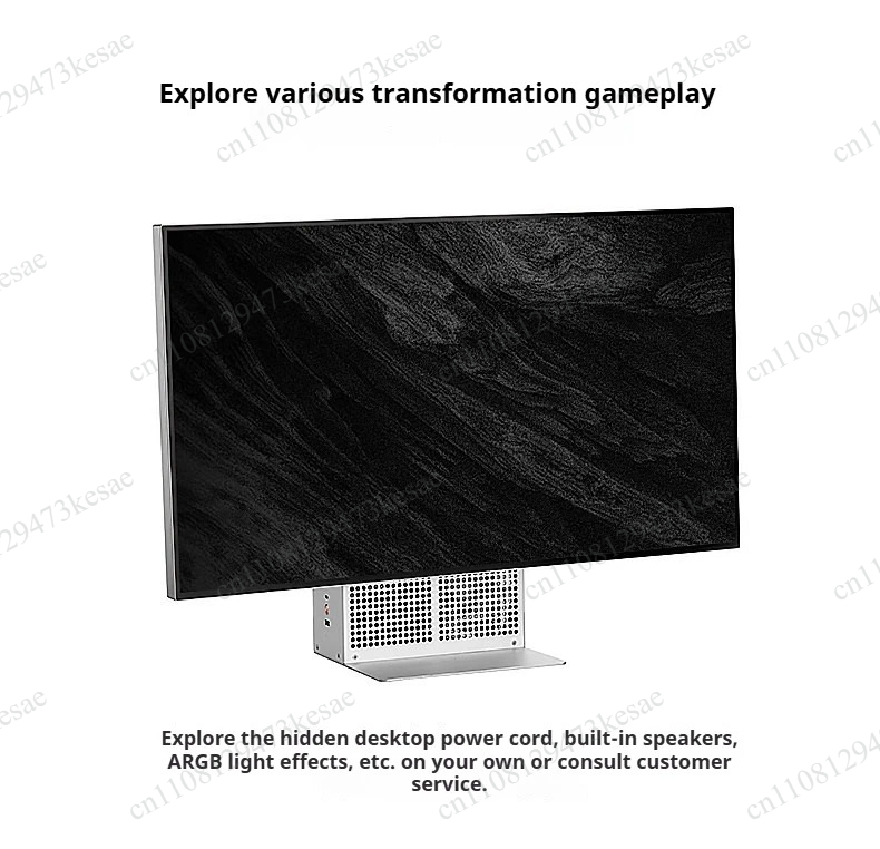 Casing PC Open Frame Aluminium - Tablet Lap Desk ulasan dan harga