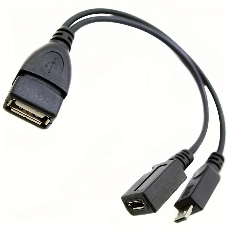 Adaptor Splitter USB OTG 2-in- - Tablet Tech Accessories ulasan dan harga
