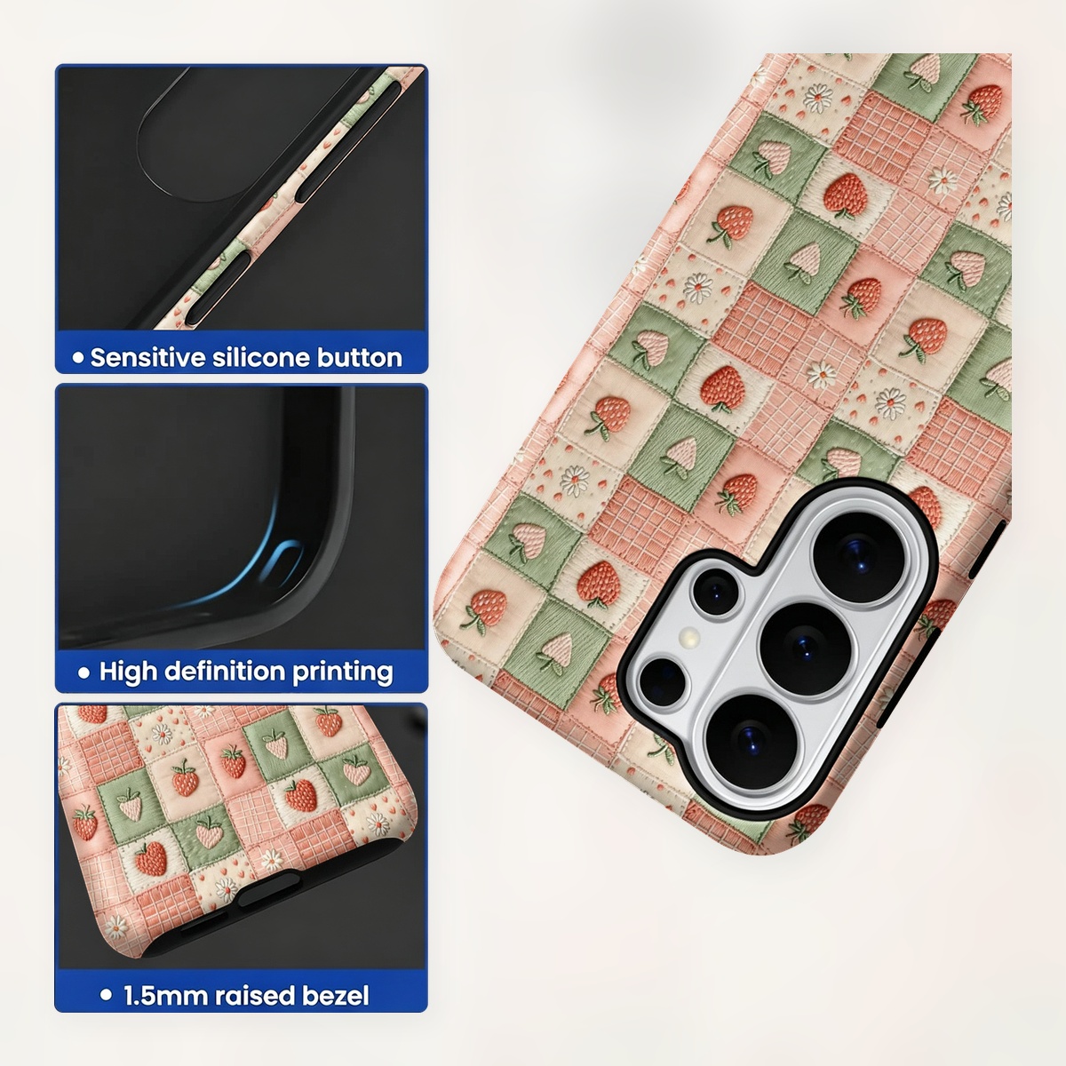 Casing Ponsel Dua Lapis 2-in-1 - Samsung Galaxy S24 ulasan dan harga