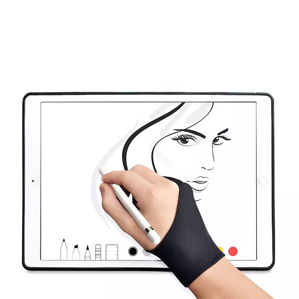 4 Pasang Sarung Tangan Dua Jar - Drawing Glove Artist ulasan dan harga