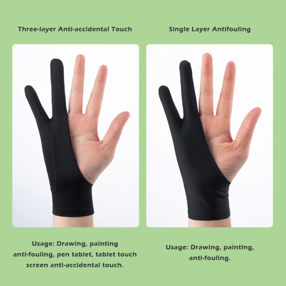 1 Buah Sarung Tangan Lukis 1/2 - Drawing Glove Artist ulasan dan harga