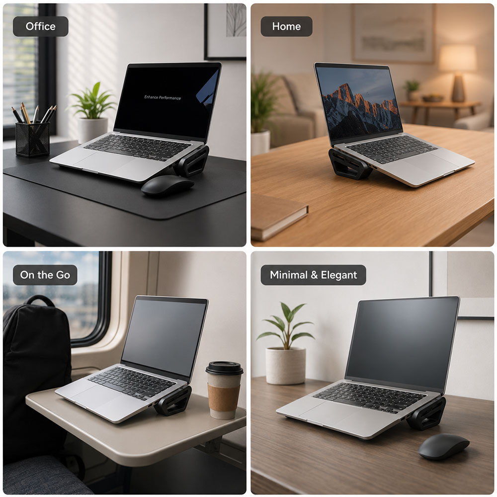 Rafford Laptop Side Stand, Pen - Tablet Lap Desk ulasan dan harga